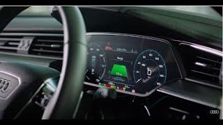 EV Dashboard Screens – Fully electric models (Audi e-tron)