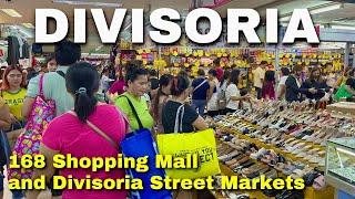 MANILA’s Best Christmas Shopping Spots! DIVISORIA 168 MALL & STREET MARKETS | Philippines Walk Tour