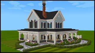 Minecraft: How to Build a Farmhouse | PART 1