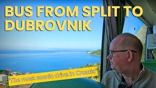 Split to Dubrovnik bus - The most scenic drive in Croatia!