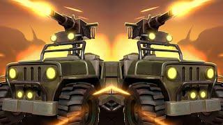 Jakal Shooter: Army Tank Gameplay | Retro Arcade Shooter Game