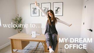 weekly vlog: putting together my dream office!