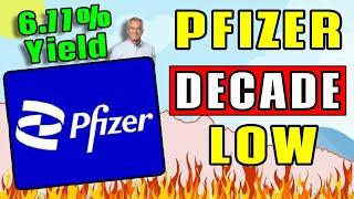 Pfizer is at a DECADE LOW! | Pfizer (PFE) Stock Analysis |