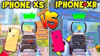 IPHONE XS VS IPHONE XR PUBG/ BGMI TEST 2021| IPHONE XR PUBG TEST | IPHONE XS PUBG TEST | 1v1 TDM