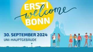 Begrüßung Ersti Welcome 2024 | Uni Bonn