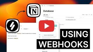 How to use webhooks with typedesk - Create a notion card with one shortcut