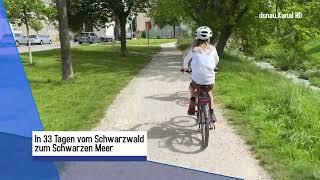 Donauradweg: Strecke mit bald einer Million Radler pro Jahr