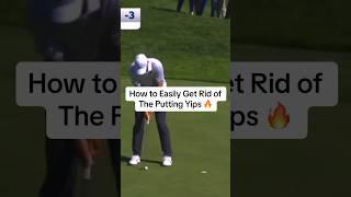 How to Easily Get Rid of The Putting Yips  #MentalityGolf #Mindset #Improvement #ScottieScheffler