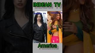 TV Queens: Comparing Top American and Indian Heroines!#IndianTV#AmericanTV#AmericanVsIndian