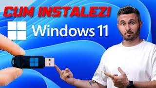 CUM INSTALEZI WINDOWS 11 - TUTORIAL COMPLET (În Română)