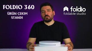 EVDE ÜRÜN ÇEKİMİ ÇOK KOLAY-FOLDİO 360 SMART TURNTABLE-ÜRÜN ÇEKİM STANDI