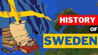 Full History of Sweden on Animated Map in 9 Minutes