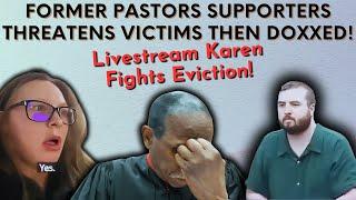 FORMER PASTOR'S SUPPORTERS THREATENS THE VICTIMS... DEFENSE ATTORNEY CLAIMS SUPPORTERS WERE DOXXED!