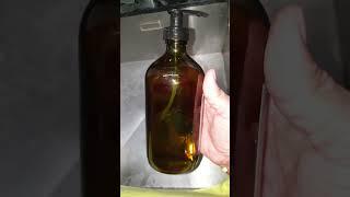 HONEST review of this Amber Glass Pump Bottle