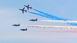 RAF Red Arrows amazing rollback move Bournemouth Airshow 2023