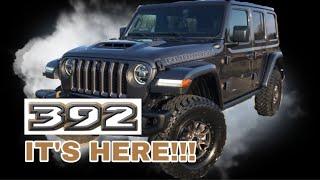 Picking Up Our Jeep Wrangler 392! FIRST DRIVE, WALK AROUND and JL Rubicon Comparison!!!