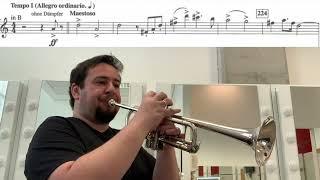 Trumpet Excerpt - Mahler 7 - Tassio Furtado Trumpet