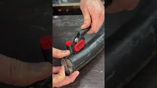 WIRE STRIPPER FOR ELECTRICIANS. Would you use it? #cooltools #oddlysatisfying