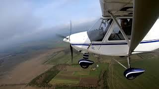 Short flight to Eshott airfield