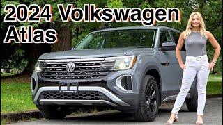 2024 Volkswagen Atlas Peak Edition review // Is the turbo-4 any good?