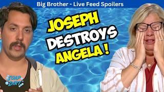 BB26: Joseph DESTROYS Angela & Leah PLOTS Big Brother POV Twist #bb26 #bigbrother