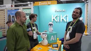 Zoetic AI - KiKi the pet companion robot - Interview - CES 2019 - Poc Network