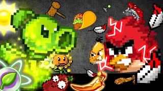 {Peashooter Vs Red}(Collab #DFRcollab)[PvZ Vs Angry Birds]