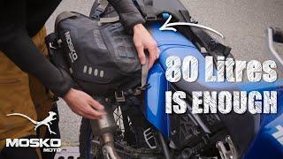 How I Fit Everything in My Reckless 80 | Mosko Moto