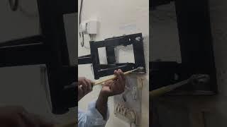 Samsung TV Wall mounting installation ll Shorts ll short tech video ll