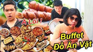 À Lôi ! Anh Thám Tử Hết Hồn Quán Buffet Đồ Ăn Vặt 49K/1 Người Ăn Tẹt Ga Trong 1 Tiếng Của Trẻ Trâu