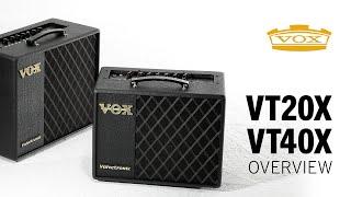 Vox VT20X & VT40X - Embrace your sound. Unleash your creativity.