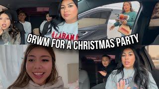 GRWM For Our Christmas Party