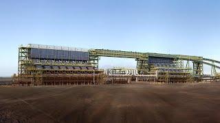 Jimblebar Iron Ore Mining Infrastructure 3D Flythrough / BHP Billiton, Pilbara