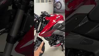 All New Bajaj pulsar Ns200 Bs6 Wine red colour facelift 2024 new model ns 200