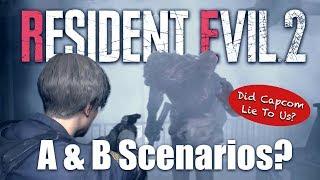 Resident Evil 2 Remake A and B Scenario Theory - Did Capcom Lie To Us?