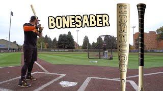 Hitting with the 2023 Warstic BONESABER | BBCOR Baseball Bat Review