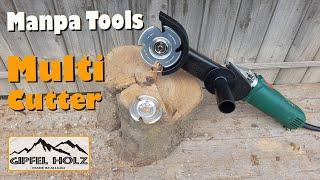 Manpa Tools Multi Cutter | Test, Vorstellung und Erfahrung - Power Carving - für den Winkelschleifer