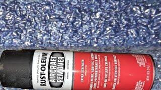 Rustoleum aircraft remover, How to remove automotive paint with a paint remover.