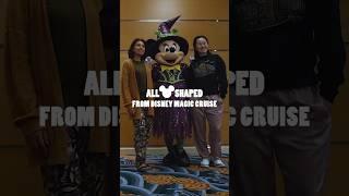 Taking photos of any Mickey/Minnie shapes on the @Disney  Magic Cruise #travel #disneycruise