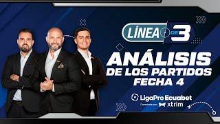 LO MEJOR DE LA FECHA 4 DEL CAMPEONATO ECUATORIANO l LÍNEA DE 3