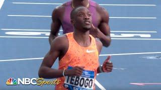 Letsile Tebogo bounces back to win men's 200m at Diamond League Silesia | NBC Sports