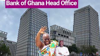 Ghana’s New $250M Bank Of Ghana Headquarters Project FINALLY Completing 