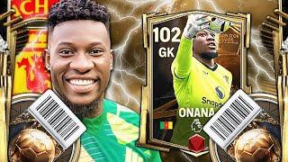 IS HE A GOOD GK??? 102 OVR BALLON D'OR PLAYER ANDRÉ ONANA REVIEW!!! | FC MOBILE 25