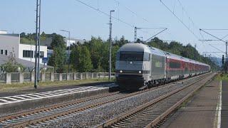 Eisenbahnverkehr in Langenselbold Mit Br 193 152 185 187 412 411 415 401 2016 189 275