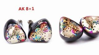 AK Audio 8BA+1DD Debuts as a Rival to ThieAudio Legacy 9 at a more affordable price