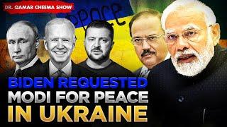 Modi sends Doval to meet Putin : India helping Russia & Ukraine on US Push : Biden Requested Modi