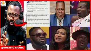 See where Dwaeɛ ne Ahantan left uTop Kay&Crew.Okatakyie Afrifa resigns as ABN Morning Show Host