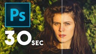 How to Remove Strong Color Casts in 30 Seconds | Photoshop