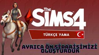 The Sims 4- Türkçe Yama- (Boşluksuz ve Yeni Paketler Oto Çeviri)