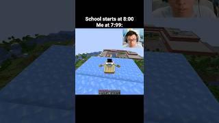 Minecraft School Moment